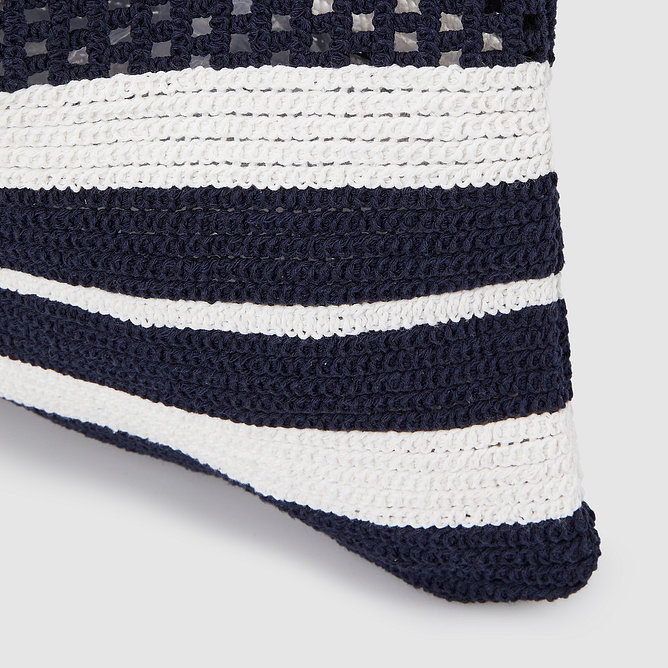 니트 숄더 백