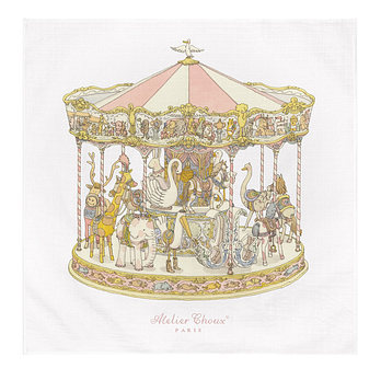 ATELIER CHOUX 회전목마 까레-Carre Carousel Pink | 신세계V