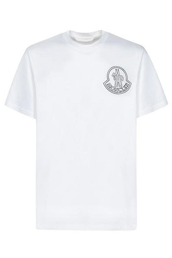 MONCLER 25SS 몽클레어 반팔 티셔츠 8C00056 89AJS 00A WHITE DOM | 신세계V