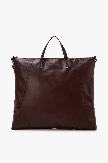 BRUNELLO CUCINELLI 여성 BC DUO 모닐리 레더 라지 쇼퍼백 | 신세계V