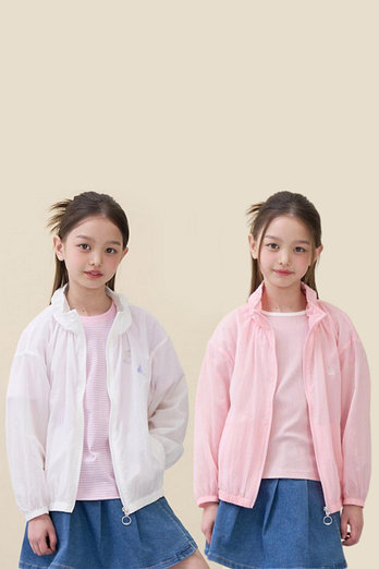 BEANPOLE KIDS [시즌오프30%][BEANPOLE KIDS] 26SS 여아 러블리 에어리 바람막이 점퍼 (2종 택1) | 신세계V