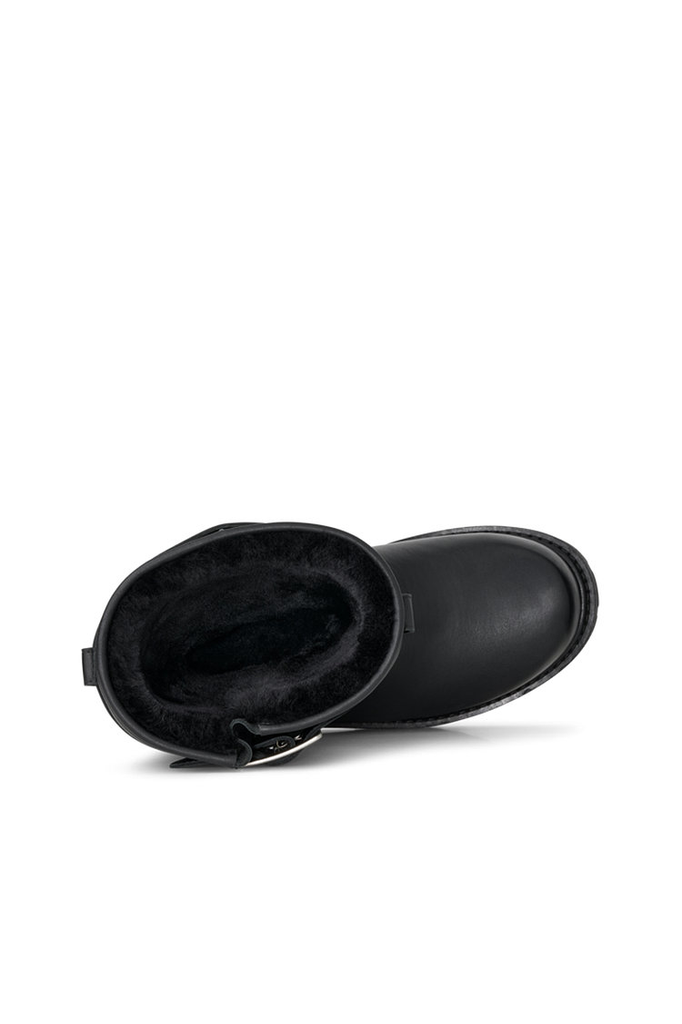 [UGG x Willy Chavarria] [남여공용] 버클 풀그레인 레더 바이커 부츠 (UGG 윌리 차바리아 바이커)