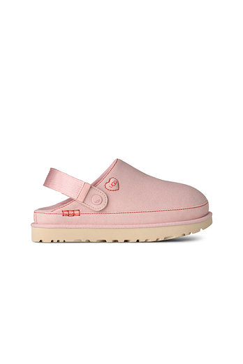 UGG [WOMEN] 클래식 스웨이드 클로그 (골든스타 러브 클로그 '26) | 신세계V
