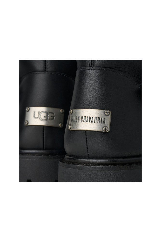[UGG x Willy Chavarria] [남여공용] 버클 풀그레인 레더 바이커 부츠 (UGG 윌리 차바리아 바이커)