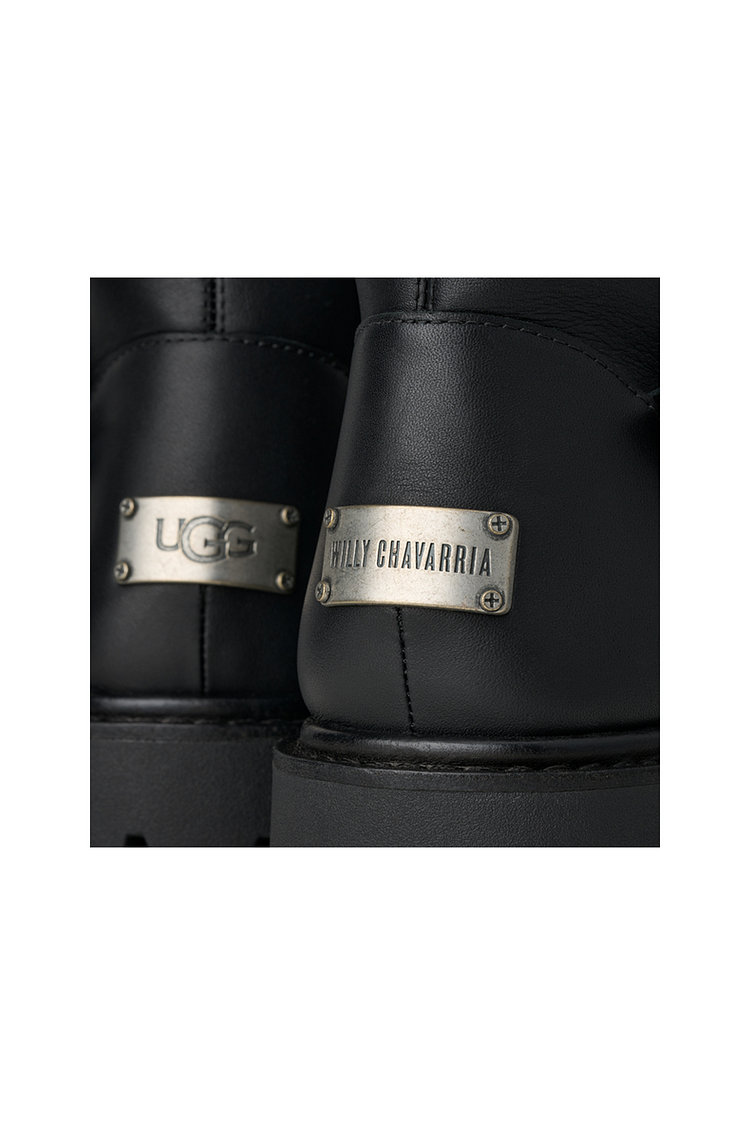 [UGG x Willy Chavarria] [남여공용] 버클 풀그레인 레더 바이커 부츠 (UGG 윌리 차바리아 바이커)