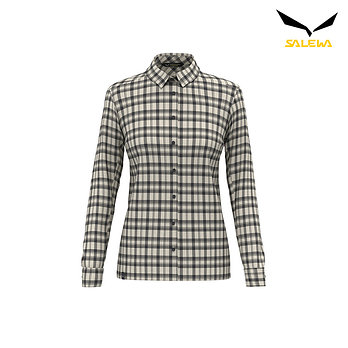 SALEWA 살레와여성 빠네스 플란넬 5 폴라라이트 긴팔 셔츠 O3LS381OATQ | 신세계V