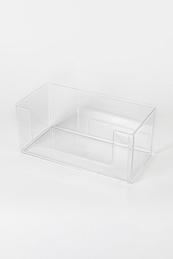 JAJU 투명 깔끔 아크릴 화장품 수납함 33x16.4x14.5cm | 신세계V