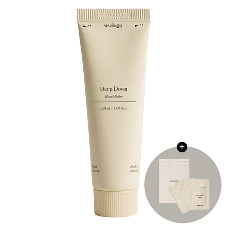 SISOLOGY 딥 다운 핸드 밤 50ml + 핸드 밤 4종 키트 증정 | 신세계V