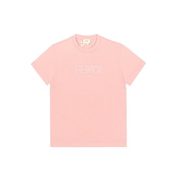 FENDI 펜디 JUI174 7AJ F1QYD 로고 아동 반팔티 (성인착용가능) | 신세계V