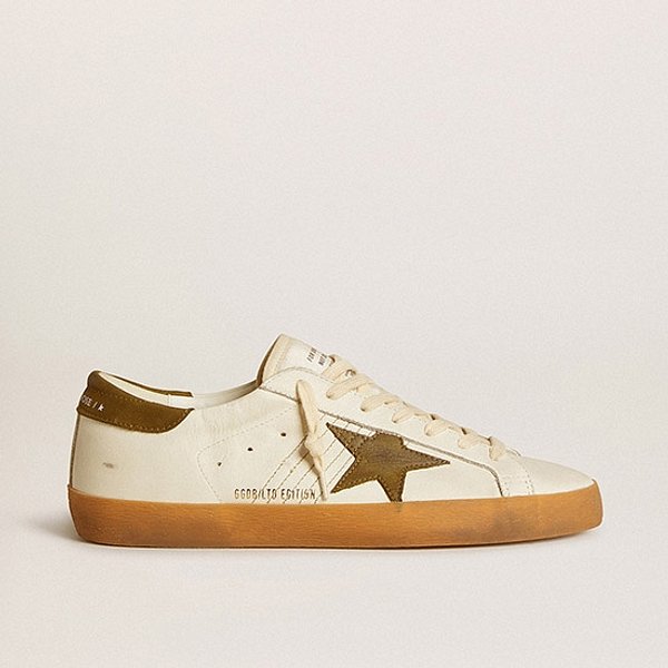 GOLDEN GOOSE KOREA(골든구스) [공식 스토어] 골든구스 남성 슈퍼스타 GMF00101 F006623 10594 ...