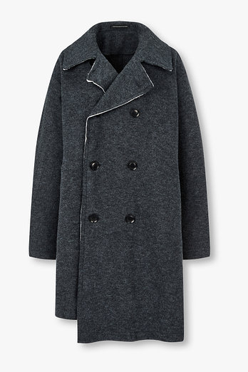 Yohji Yamamoto [Y's]울 블렌드 더블 코트 | 신세계V