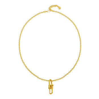 삼성금거래소 [삼성금거래소] 순금 볼드 링크 목걸이 26.25g | 신세계V