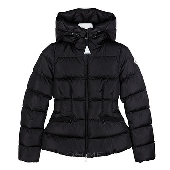 MONCLER (당일출고) 몽클레어 패딩 여성 후드 쇼트 다운 AVOCE 아보체 블랙 | 신세계V