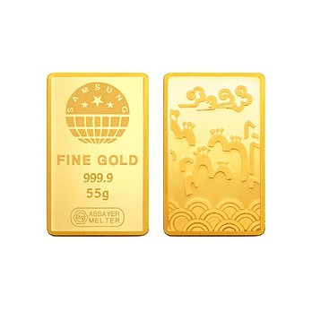 삼성금거래소 [삼성금거래소] 십장생 골드바 55g | 신세계V