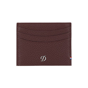 S.T.DUPONT [듀퐁] 크레딧 카드홀더 메탈D 버건디 CI1SP683RD1 | 신세계V