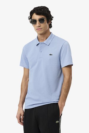 LACOSTE(라코스테) [라코스테 공식] 남성 베이직 오토만 반팔 폴로 셔츠 DH8342-56G AEY | 신세계V