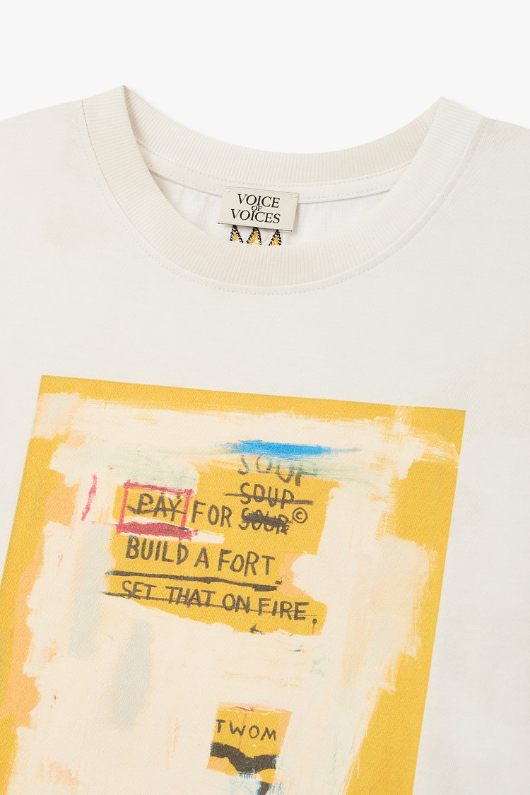 [BASQUIAT] 워터 다이 티셔츠