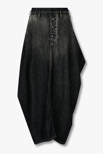 Yohji Yamamoto [Y's]빈티지 배럴 핏 데님 스커트 | 신세계V