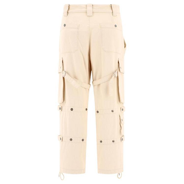 ISABEL MARANT ETOILE(이자벨마랑 에뚜왈) 이자벨마랑 에뚜왈 여성 베이지 Elore 카고 팬츠 ...