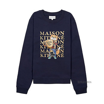 MAISON KITSUNE [메종 키츠네] 폭스 챔피언 레귤러 맨투맨 LW00310KM0001 NA | 신세계V