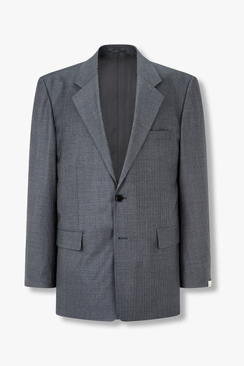 MAN ON THE BOON 스트라이프 울 싱글 자켓 | 신세계V