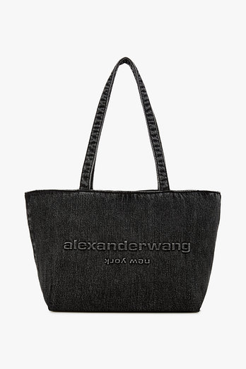 ALEXANDERWANG PUNCH 데님 미디엄 토트백 | 신세계V