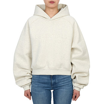 FEAR OF GOD [FEAR OF GOD] 피어오브갓 에센셜 여성 기모 후드티 192HO257822FW OATMEAL HEATER | 신세계V
