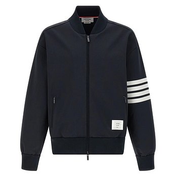 THOM BROWNE 26SS 톰브라운 4바 남성 봄버 자켓 MJT569A J0242 415 50995157 | 신세계V