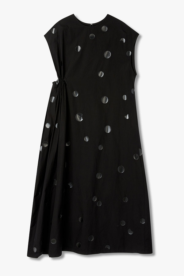 Yohji Yamamoto(요지야마모토) [Y's]글로시 도트 패턴 드레스 | 신세계V