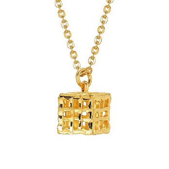 삼성금거래소 [삼성금거래소] 24K 미니 스퀘어 박스 목걸이 7.5g | 신세계V