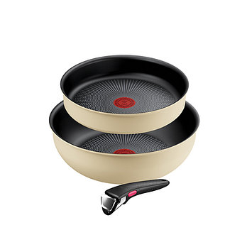 TEFAL 테팔 매직핸즈 인덕션  티타늄2X 크렘 드 버터 3P세트 | 신세계V