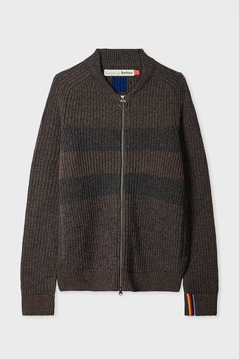 PAUL SMITH [BARBOUR] 투웨이 지퍼 가디건 | 신세계V