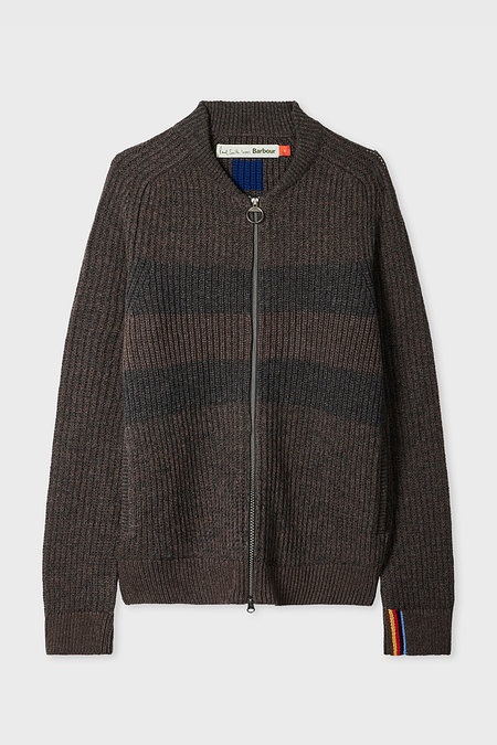PAUL SMITH [BARBOUR] 투웨이 지퍼 가디건 | 신세계V