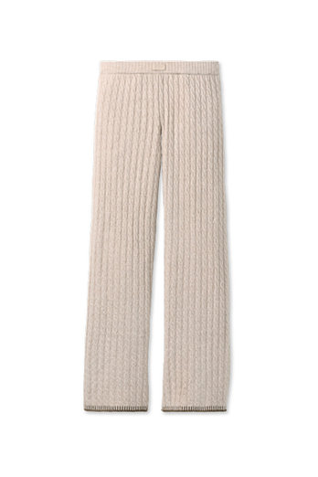UGG [WOMEN] 휩스티치 케이블 니트 스트레이트 팬츠  (라일린 스트레이트 레그 팬츠) | 신세계V