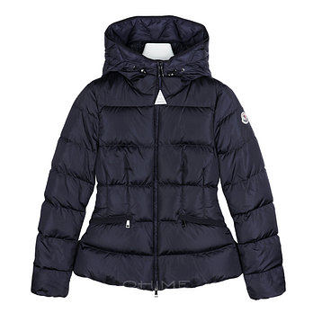 MONCLER (당일출고) 몽클레어 패딩 여성 후드 쇼트 다운 AVOCE 아보체 나이트블루 2 사이즈 | 신세계V