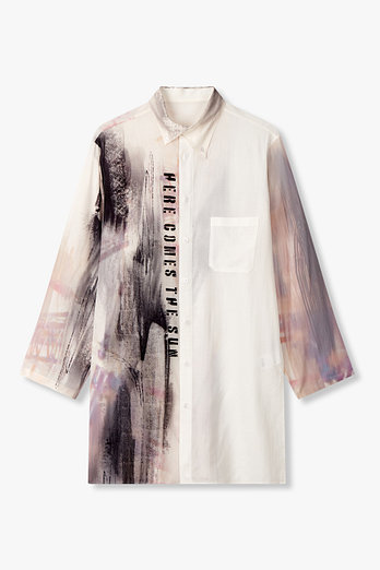 Yohji Yamamoto [HOMME] 프린티드 셀룰로오스 셔츠 | 신세계V