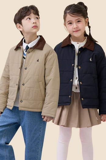 BEANPOLE KIDS [26SS 5%][BEANPOLE KIDS] 26SS 클래식 재킷형 패딩 점퍼 (2종 택1) | 신세계V