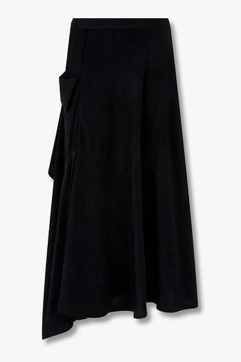 Yohji Yamamoto [FEMME]사이드 드레이프 스커트 | 신세계V