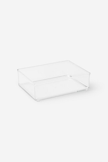 JAJU 투명 깔끔 아크릴 수납함 16.4x12.2x5cm | 신세계V
