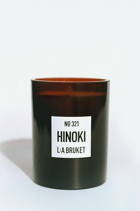 LA BRUKET 321 센티드 캔들 히노키 260g | 신세계V