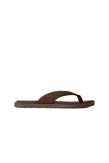 UGG [MEN] 스웨이드 레더 플립 슬리퍼 (시사이드 II 플립) | 신세계V