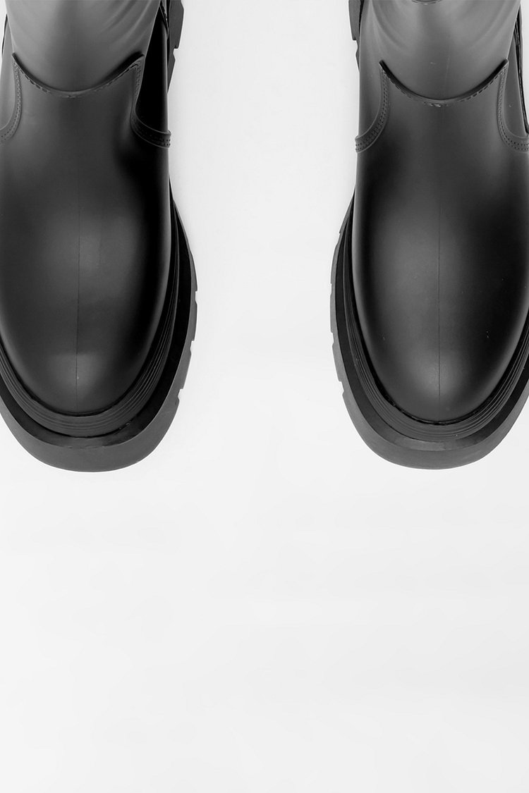 VLOCKER 롱 레인부츠 7CM (Black) -NSW101BK