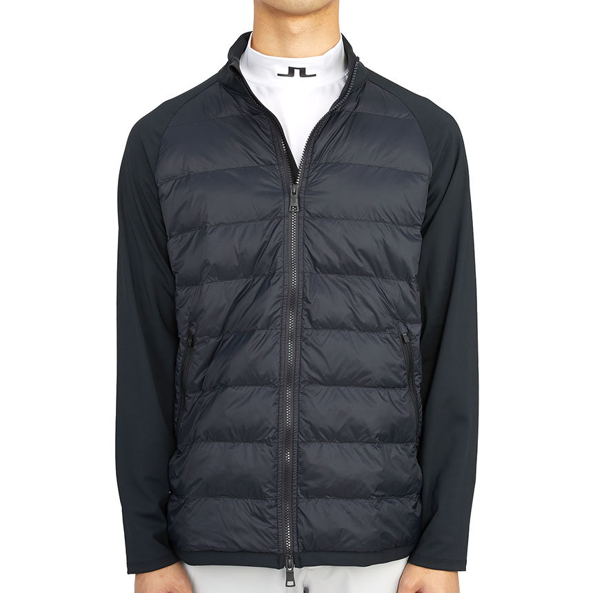 Veste bleue de course G/FORE G4 The Shelby gravée logo G4MF21O02 homme