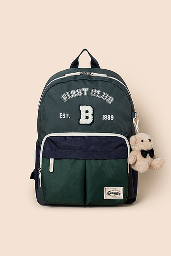 BEANPOLE KIDS [시즌오프30%][26SS 5%][BEANPOLE KIDS] 컬러풀 캐주얼 백팩  그레이 (BI61D4U093) | 신세계V