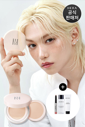 HERA (본품+리필) 헤라 리플렉션 스킨 글로우 쿠션 파운데이션 15g x 2 SPF40/PA++ | 신세계V
