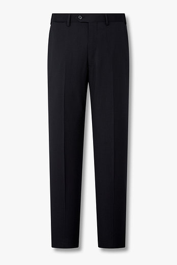 EMPORIO ARMANI 남성 언발 클로저 5포켓 울 팬츠 | 신세계V