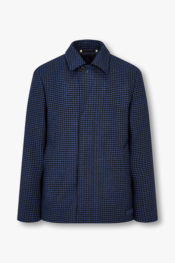 PAUL SMITH [PS PAUL SMITH] 하운드투스 체크 칼라드 자켓 | 신세계V