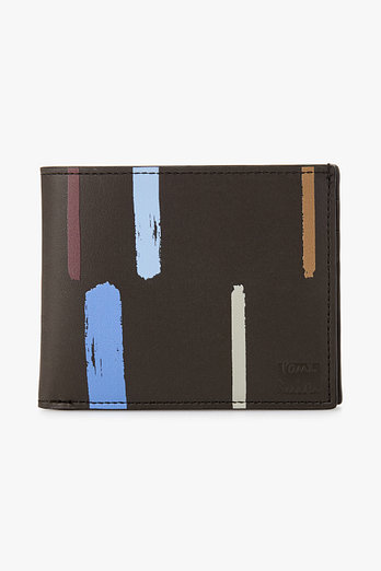 PAUL SMITH 남성 페인티드 스트라이프 콤팩트 지갑 | 신세계V