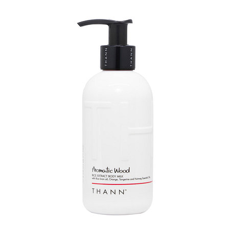 THANN [탄] 아로마틱 우드 라이스 익스트랙 바디밀크 320ml | 신세계V