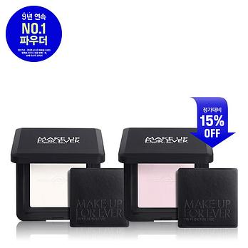 MAKE UP FOR EVER [메이크업포에버] [정상가 124,000원]HD SKIN  프레스드 파우더 듀오 세트(정가대비 15% 할인) | 신세계V